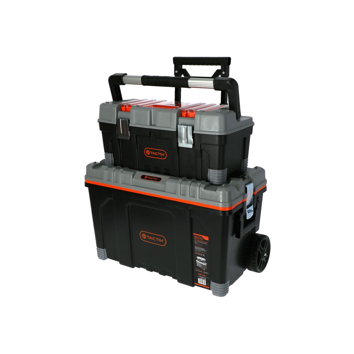 Tactix 2 in 1 Rolling Tool Box Tool Storage & Organ Tool Storage & Organization Tools